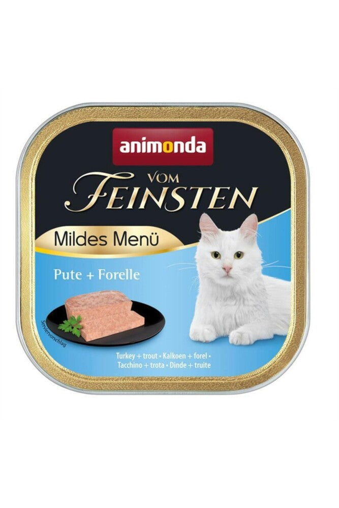 Animonda Hindi Alabalıklı Kısırlaştırılmış Kedi Konservesi 100 GR | SRC: Barcode: 4017721838641